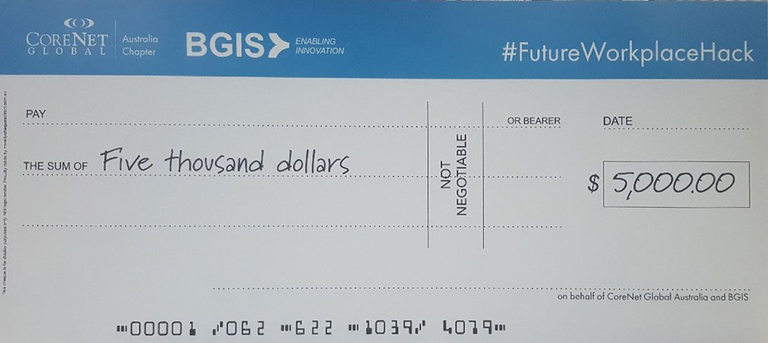 Giant Rigid Novelty Cheque - Novelty Cheques Direct