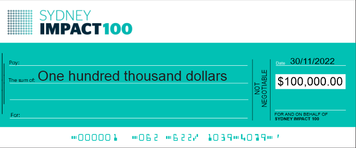 Giant Rigid Novelty Cheque - Novelty Cheques Direct